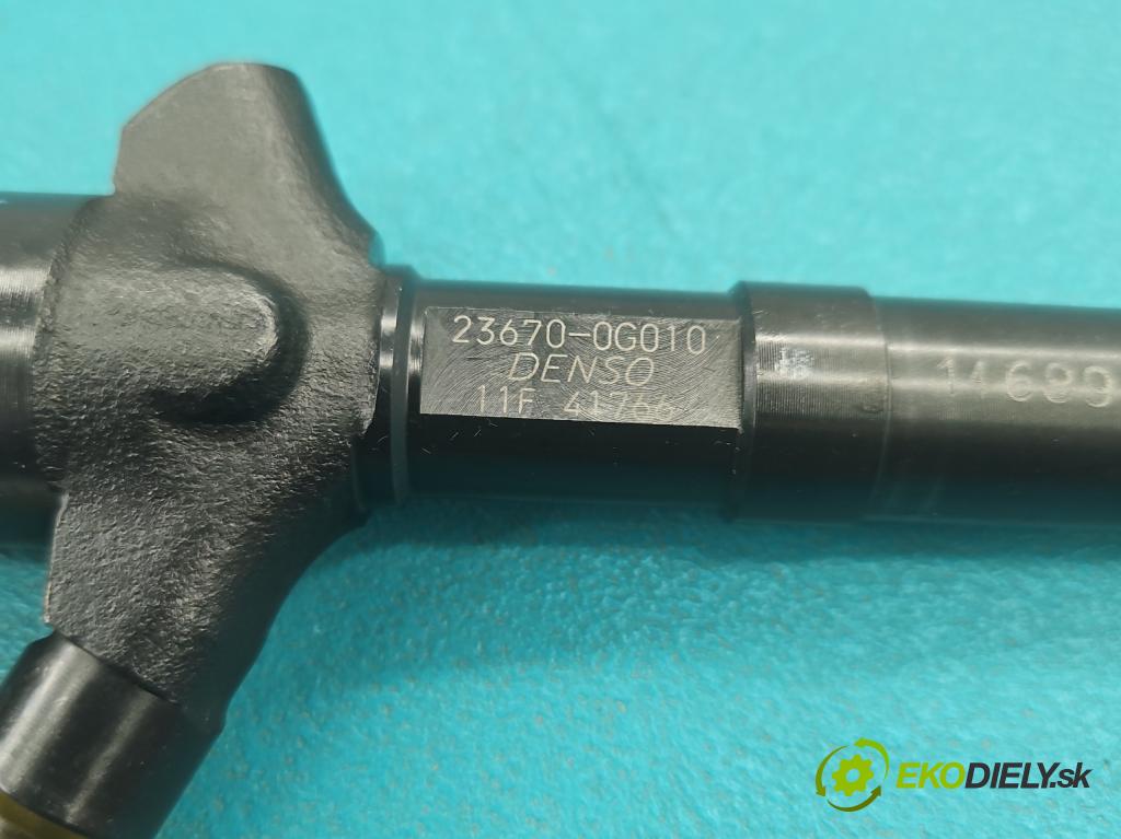 Toyota Corolla Verso II 2004-2009 2.0 D4D 116 HP manual 85 kW 1995 cm3 5- vstrek 23670-G010 (Vstrekovač paliva)