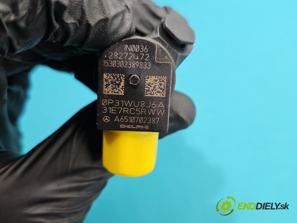 Mercedes E W212 2009-2016 2,2.0 cdi (651924) 136 HP automatic 100 kW 2143 cm3 5- vstrek 28272472 (Vstrekovač paliva)