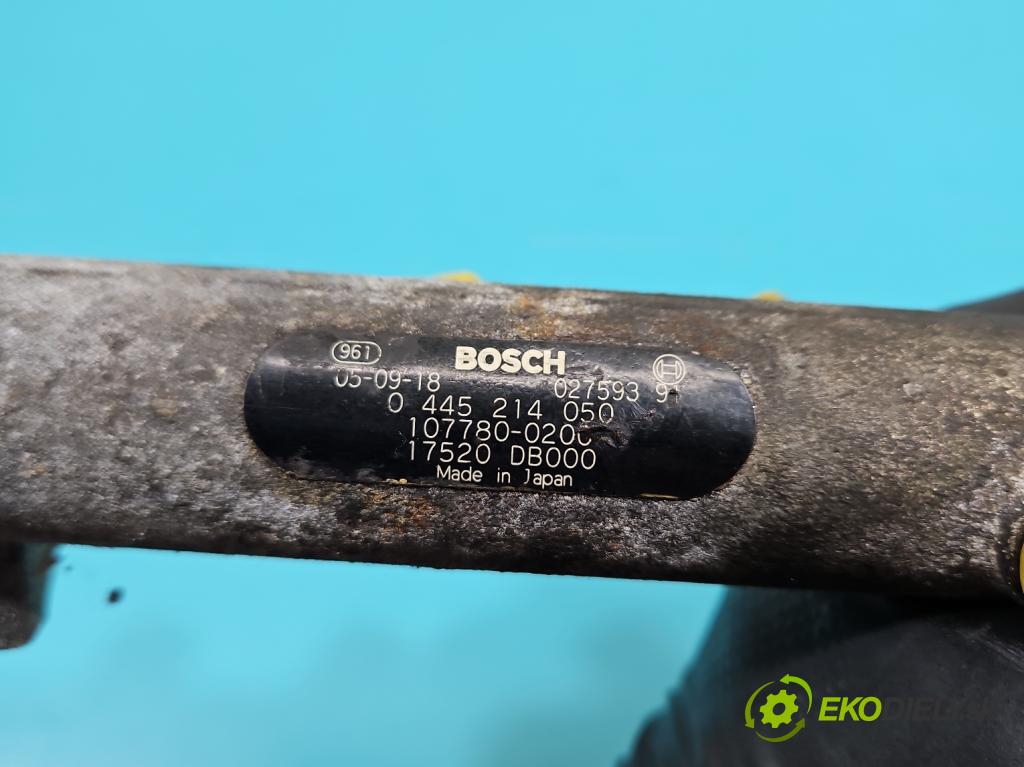 Opel Movano II 2003-2010 3.0 dti 136 HP manual 100 kW 2953 cm3 5- lišta vstrekovacia 0445214050 (Vstrekovacia lišta)