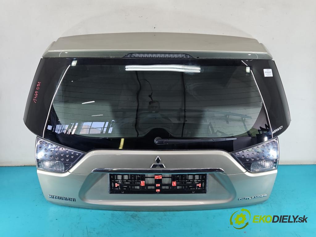 Mitsubishi Outlander II 2006-2013 2.0 DI-D 140 HP manual 103 kW 1968 cm3 5- zadna kufor  (Kapota zadná (kufor))