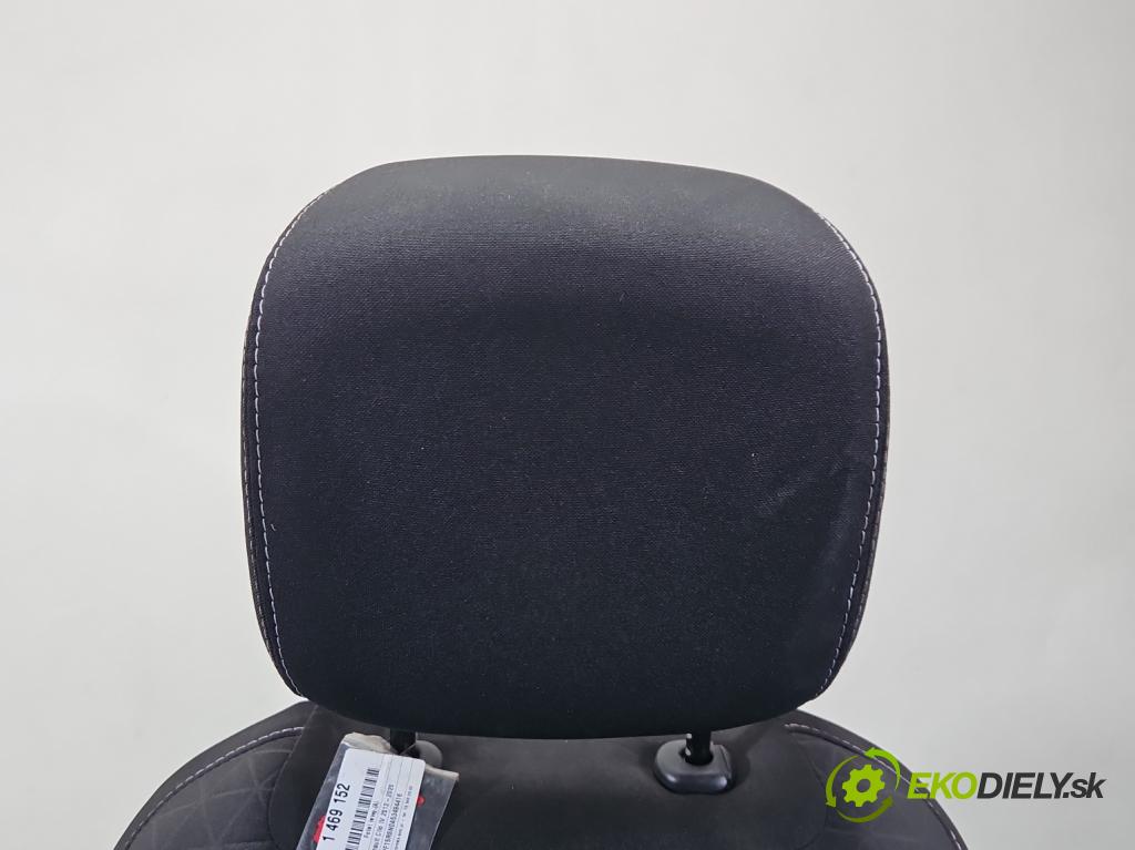 Renault Clio IV 2012-2020 1,2.0 16V 73 HP manual 54 kW 1149 cm3 5- Sedačka ľavý  (Sedadlo)