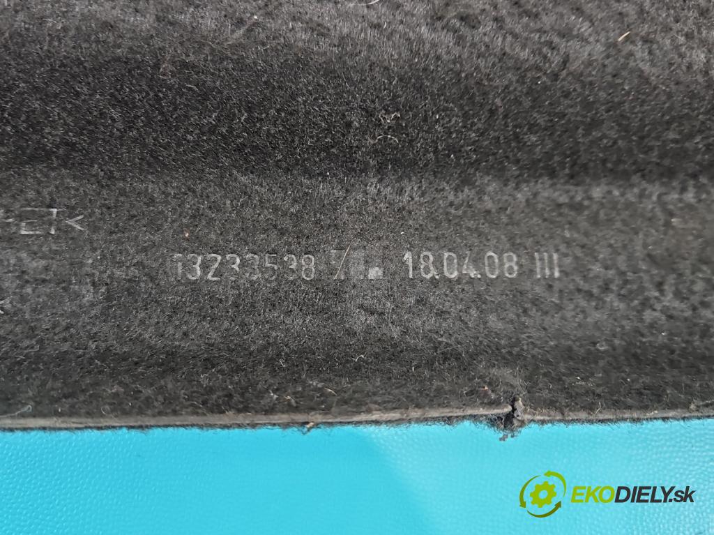 Opel Corsa D 2006-2014 1.4 16V 90 HP manual 66 kW 1364 cm3 3- zadná 13233538 (Pláto kufra)