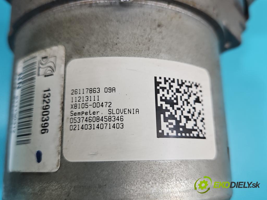 Opel Corsa D 2006-2014 1.4 16V 90 HP manual 66 kW 1364 cm3 3- čerpadlo posilovač 13290396 (Servočerpadlo, pumpa riadenia)