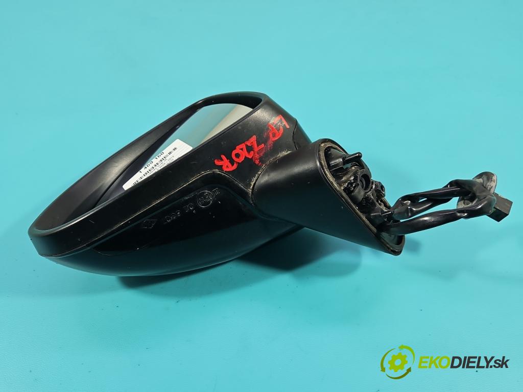 Opel Corsa D 2006-2014 1.4 16V 90 hp manual 66 kW 1364 cm3 3- zpětné zrcátko levé  (Klika dveří ostatní)