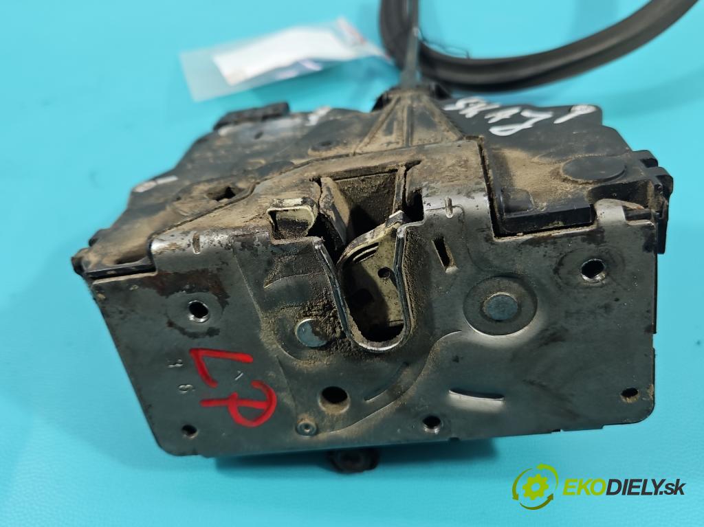 Opel Corsa D 2006-2014 1.4 16V 90 hp manual 66 kW 1364 cm3 3- zámek přední levý 13258271
