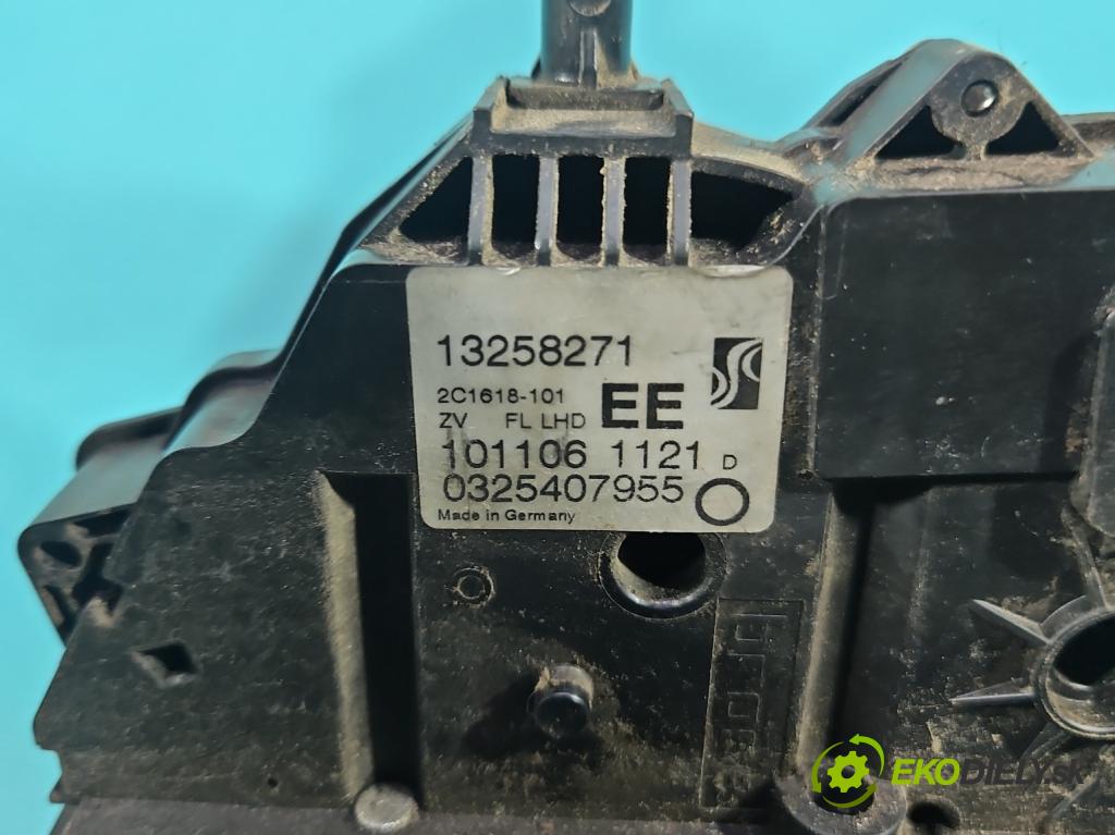 Opel Corsa D 2006-2014 1.4 16V 90 hp manual 66 kW 1364 cm3 3- zámek přední levý 13258271