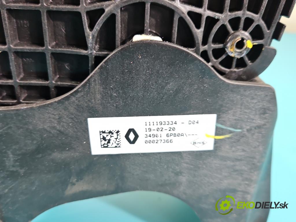 Renault Clio V 2019- 1.3 Tce 131 HP automatic 96 kW 1332 cm3 5- Páka: Změny: stupeň,rýchlosť 349016PB0A (Rýchlostná páka (kulisa))