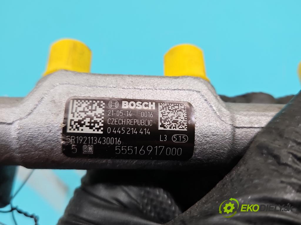 Opel Insignia B 2017-2022 2.0 cdti 174 HP automatic 128 kW 1995 cm3 5- lišta vstrekovacia 0445214414 (Vstrekovacia lišta)