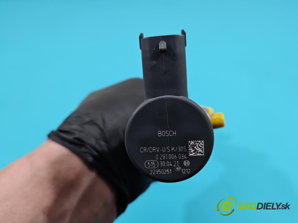 Opel Insignia B 2017-2022 2.0 cdti 174 HP automatic 128 kW 1995 cm3 5- lišta vstrekovacia 0445214414 (Vstrekovacia lišta)