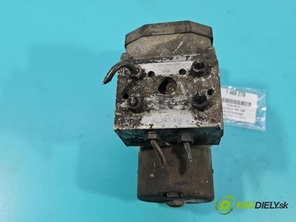 Opel Zafira A 1999-2005 1.8 16V 116 HP manual 85 kW 1796 cm3 5- čerpadlo abs 0273004363 (Pumpa ABS)