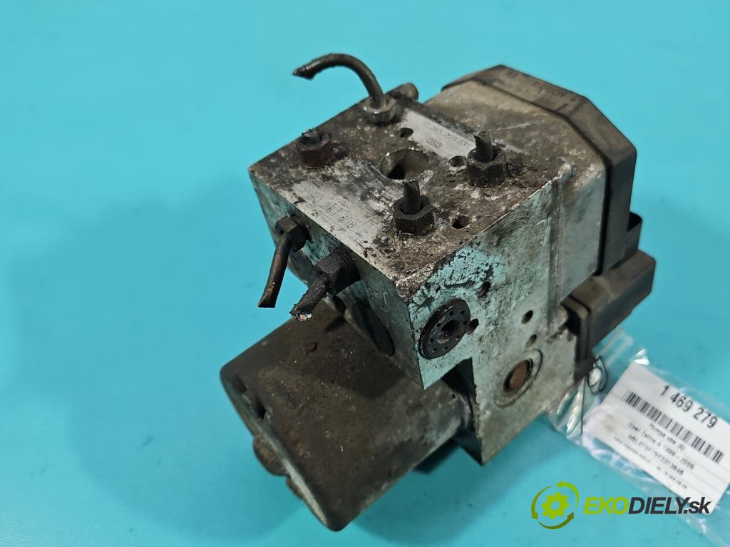 Opel Zafira A 1999-2005 1.8 16V 116 HP manual 85 kW 1796 cm3 5- čerpadlo abs 0273004363 (Pumpa ABS)