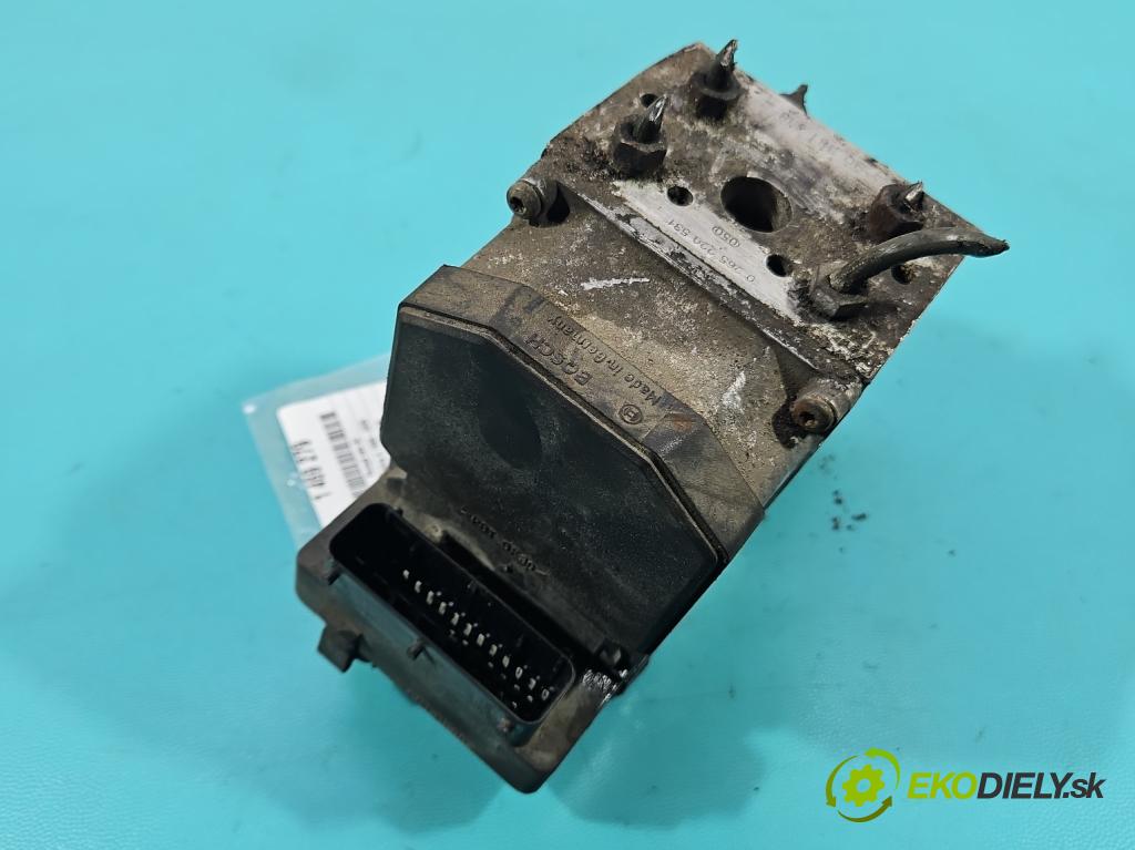Opel Zafira A 1999-2005 1.8 16V 116 HP manual 85 kW 1796 cm3 5- čerpadlo abs 0273004363 (Pumpa ABS)