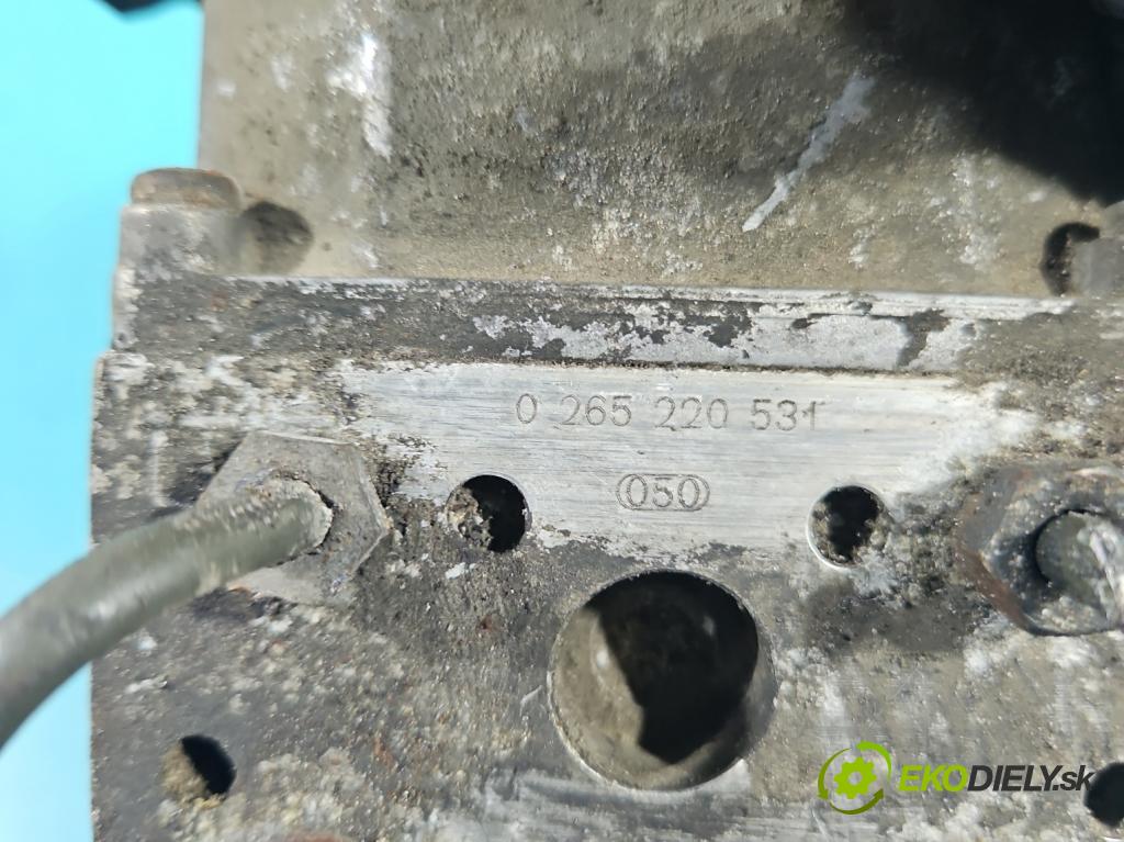 Opel Zafira A 1999-2005 1.8 16V 116 HP manual 85 kW 1796 cm3 5- čerpadlo abs 0273004363 (Pumpa ABS)