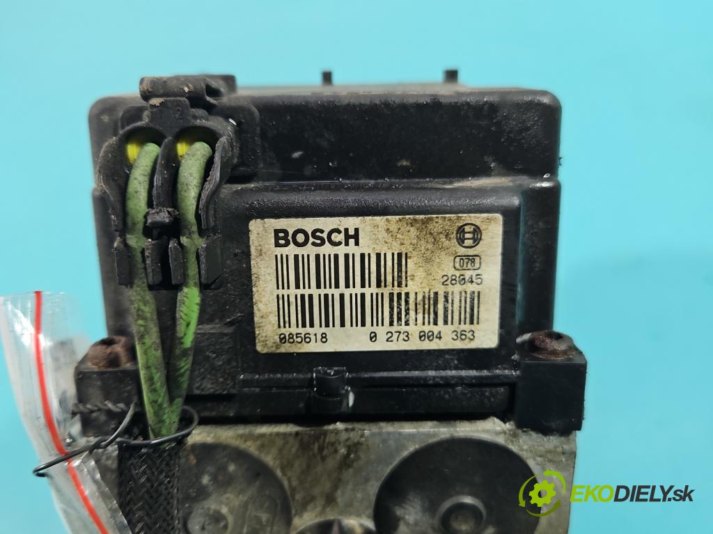 Opel Zafira A 1999-2005 1.8 16V 116 HP manual 85 kW 1796 cm3 5- čerpadlo abs 0273004363 (Pumpa ABS)