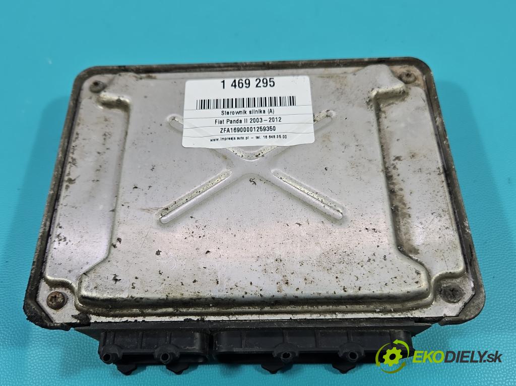 Fiat Panda II 2003-2012 1.1 54 HP manual 40 kW 1108 cm3 5- riadiaca jednotka motora 51793113
