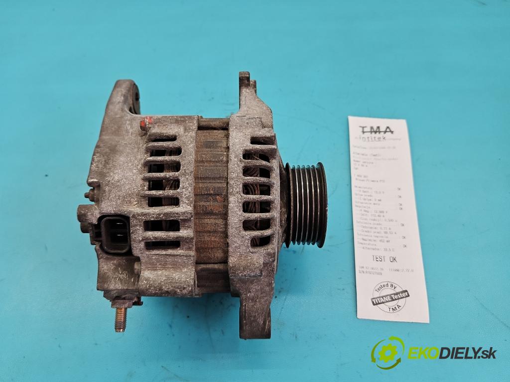 Nissan Primera P12 2001-2007 1.8 16V 116 HP manual 85 kW 1769 cm3 5- Alternator 23100-BU010 (Alternátor)