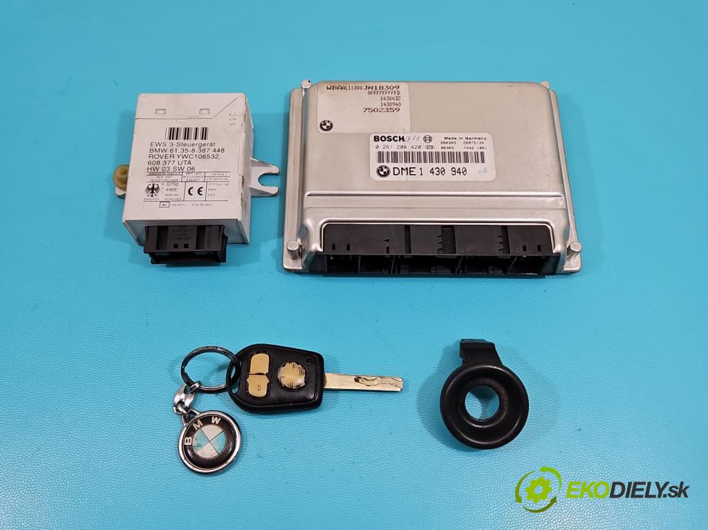 Bmw 3 E46 1998-2007 1.9 105 HP manual 77 kW 1895 cm3 4- riadiaca jednotka motora 0261204420