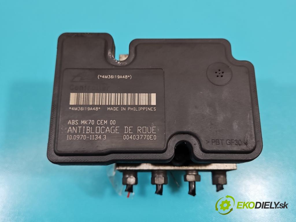 Citroen C3 I 2002-2009 1.4 hdi 68 HP manual 50 kW 1398 cm3 5- čerpadlo abs 9662150380 (Pumpa ABS)