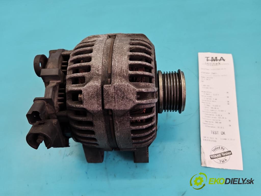 Citroen C3 I 2002-2009 1.4 hdi 68 HP manual 50 kW 1398 cm3 5- Alternator 9646321880 (Alternátor)