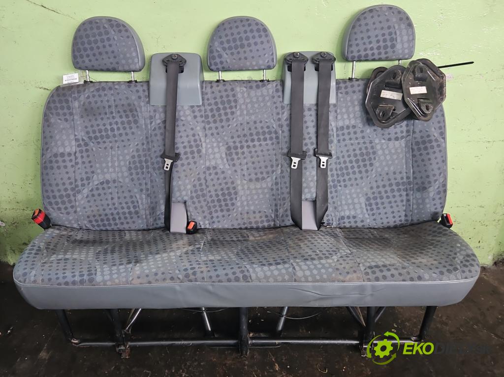 Ford Transit Mk7 2006-2013 2.2 tdci 110 hp manual 81 kW 2198 cm3 5- Sedadlo zadní levý III 