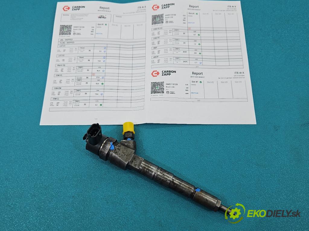 Opel Vectra C 2002-2008 1.9 cdti 150 HP manual 110 kW 1910 cm3 5- vstrek 0445110159 (Vstrekovač paliva)