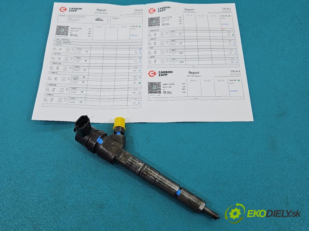 Opel Vectra C 2002-2008 1.9 cdti 150 HP manual 110 kW 1910 cm3 5- vstrek 0445110159 (Vstrekovač paliva)