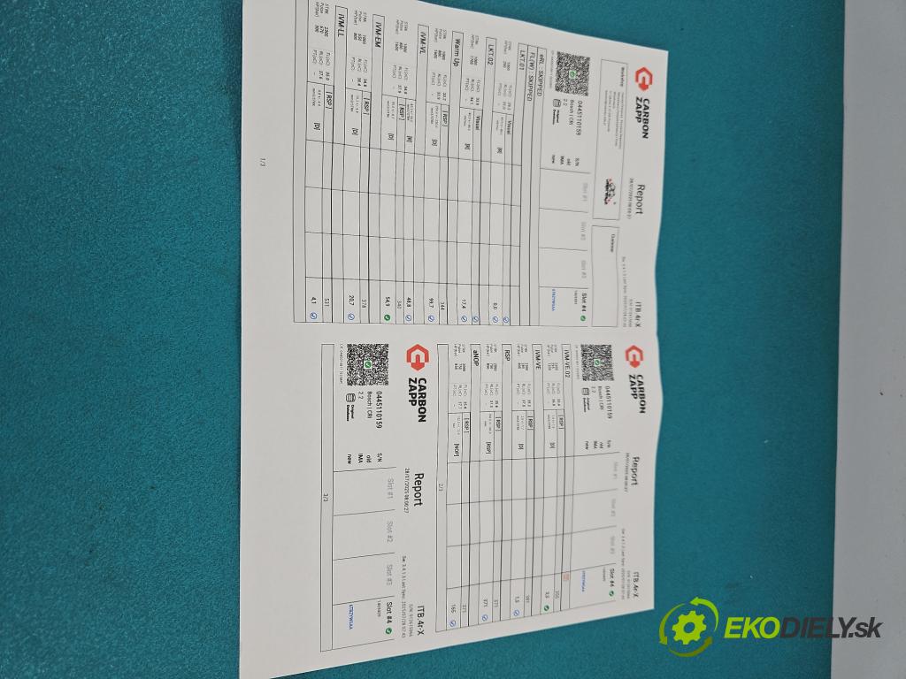 Opel Vectra C 2002-2008 1.9 cdti 150 HP manual 110 kW 1910 cm3 5- vstrek 0445110159 (Vstrekovač paliva)