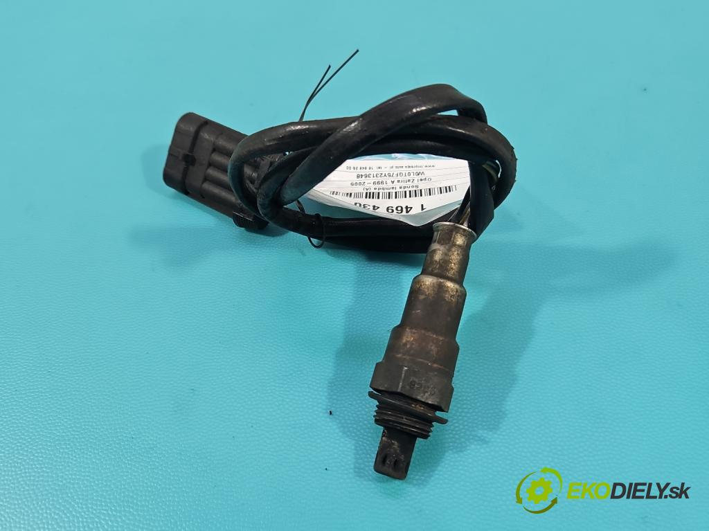 Opel Zafira A 1999-2005 1.8 16V 116 HP manual 85 kW 1796 cm3 5- Sonda lambda 90536393 (Lambda sonda)