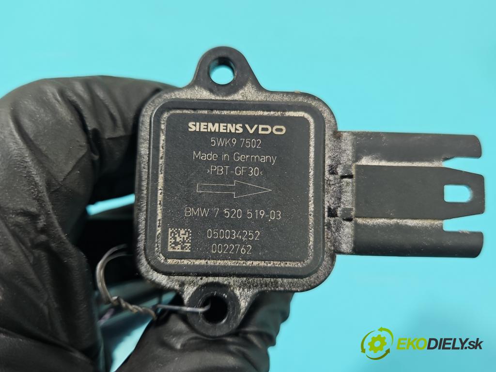 Bmw 5 E60 2003-2010 2.5 R6 192 HP automatic 141 kW 2494 cm3 5- průtokoměr: 5WK97502 (Váha vzduchu)