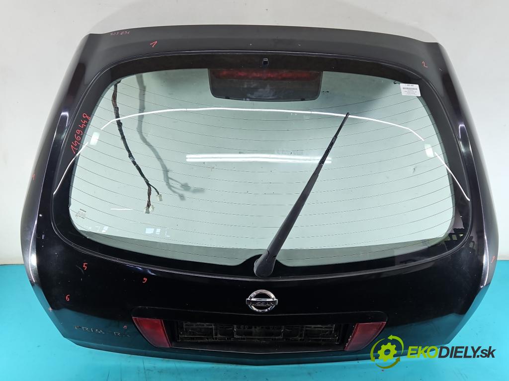 Nissan Primera P12 2001-2007 1.8 16V 116 hp manual 85 kW 1769 cm3 5- zadní kufrové dveře  (Zadní kapota (kufr))