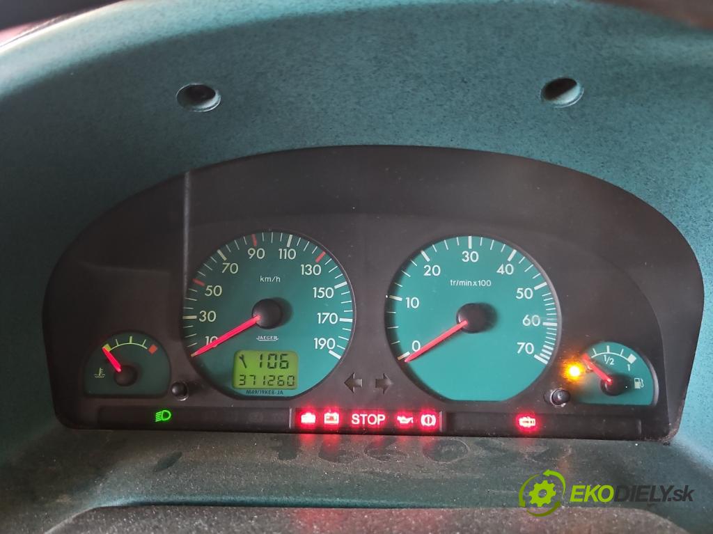 Citroen Berlingo I 1996-2008 1.9d 69KM manual 51 kW 1868 cm3 5- prístrojovka/ budíky 9639368680 (Prístrojová doska)