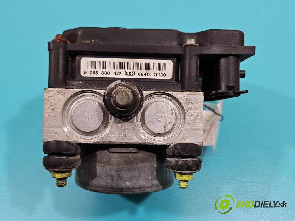 Opel Corsa D 2006-2014 1.4 16V 90 HP manual 66 kW 1364 cm3 3- čerpadlo abs 0265800422 (Pumpa ABS)