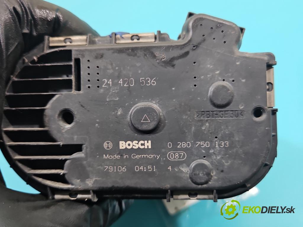 Opel Corsa D 2006-2014 1.4 16V 90 HP manual 66 kW 1364 cm3 3- klapka 0280750133 (Škrtiaca klapka)