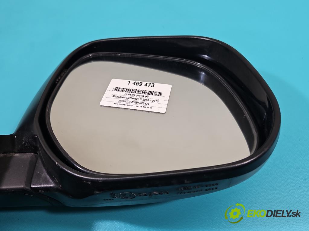 Mitsubishi Outlander II 2006-2013 2.0 DI-D 140 HP manual 103 kW 1968 cm3 5- zrkadlo pravé  (Kľučka dverí ostatné)