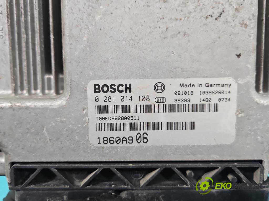 Mitsubishi Outlander II 2006-2013 2.0 DI-D 140 HP manual 103 kW 1968 cm3 5- riadiaca jednotka motora 0281014108