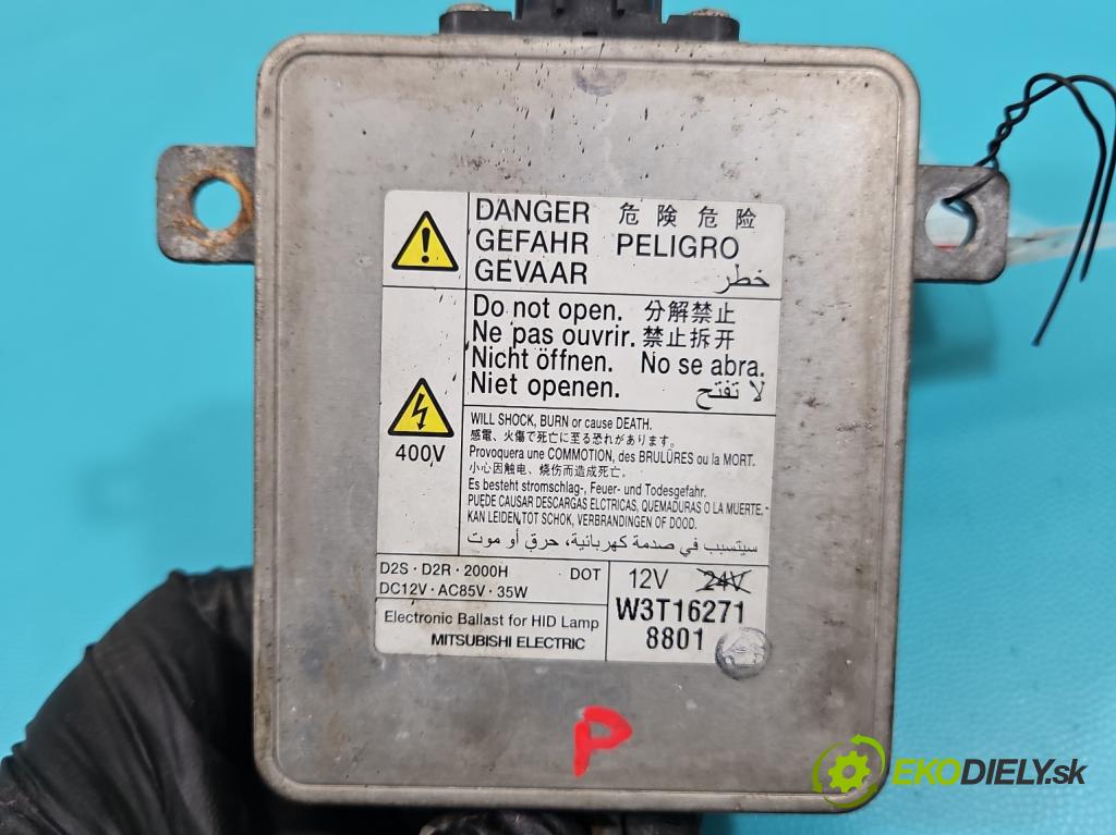 Mitsubishi Outlander II 2006-2013 2.0 DI-D 140 HP manual 103 kW 1968 cm3 5- střídač: xenon W3T16271 (Riadiaca jednotka xenónu)