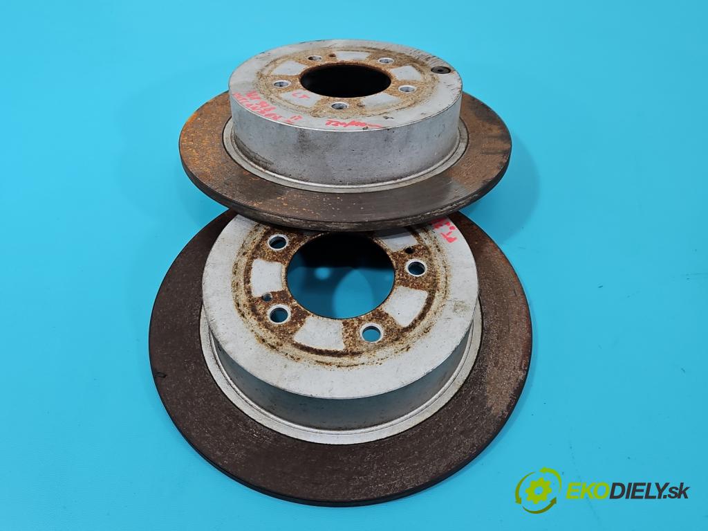 Mitsubishi Outlander II 2006-2013 2.0 DI-D 140 HP manual 103 kW 1968 cm3 5- Štíty: brzdové zadné