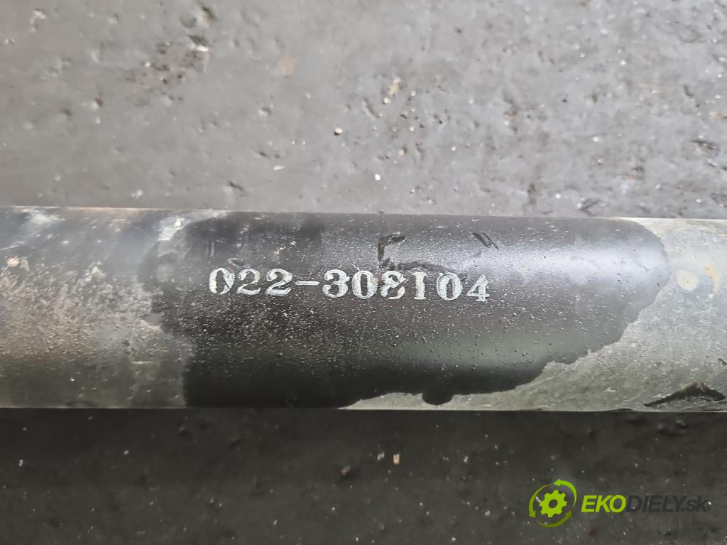 Mitsubishi Outlander II 2006-2013 2.0 DI-D 140 HP manual 103 kW 1968 cm3 5- Hřídel: zadné  (Kardaňový hriadeľ)