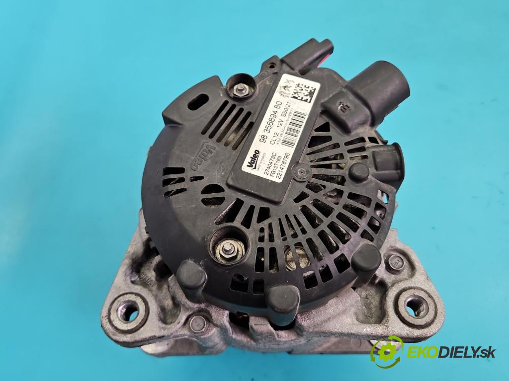 Opel Corsa F 2019- 1.2 12V 75 HP manual 55 kW 1199 cm3 5- Alternator 9835689480 (Alternátor)
