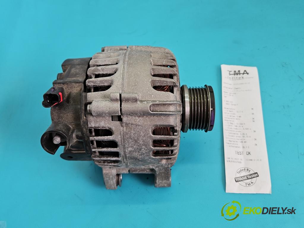 Opel Corsa F 2019- 1.2 12V 75 HP manual 55 kW 1199 cm3 5- Alternator 9835689480 (Alternátor)