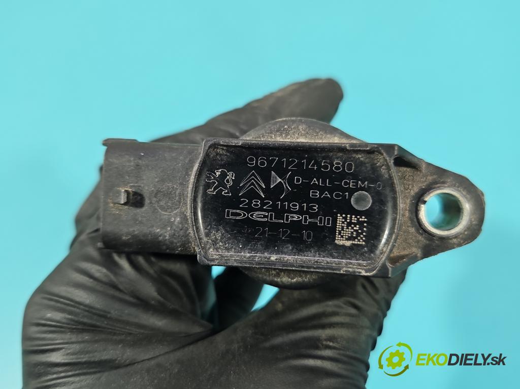 Opel Corsa F 2019- 1.2 12V 75 HP manual 55 kW 1199 cm3 5- cievka zapaľovacia 9671214580 (Zapaľovacia cievka)