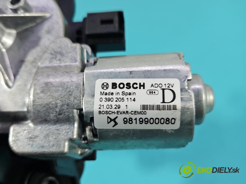 Opel Corsa F 2019- 1.2 12V 75 hp manual 55 kW 1199 cm3 5- motor stěrače zadní 9819900080