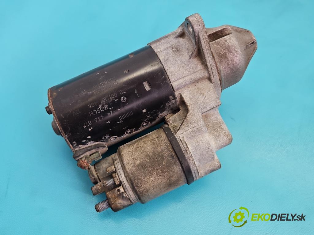 Opel Corsa D 2006-2014 1.4 16V 90 HP manual 66 kW 1364 cm3 3- štartér 24436877 (Štartér)