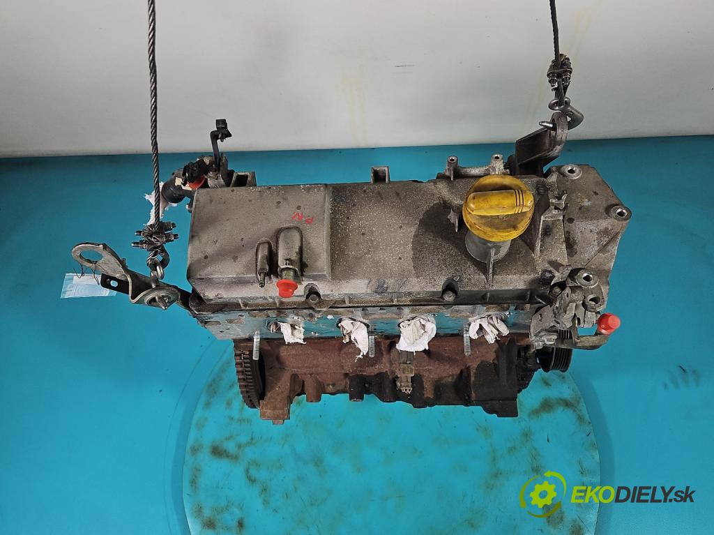 Dacia Dokker 2012- 1.6 8V 82 hp manual 60,5 kW 1598 cm3 5- motor benzín K7MA812
