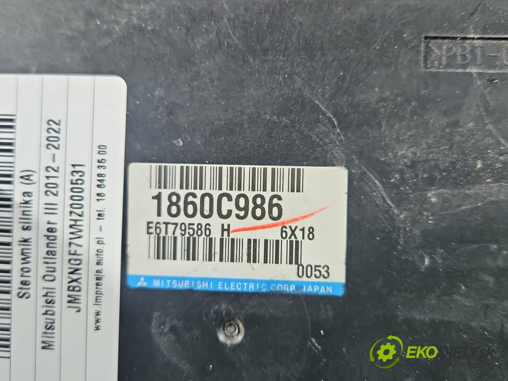 Mitsubishi Outlander III 2012-2022 2.0 16V 150 HP manual 110 kW 1998 cm3 5- riadiaca jednotka motora 1860C986