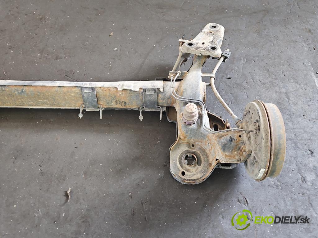 Peugeot 208 I 2012-2019 1.2 Pure Tech 82 hp manual 60 kW 1199 cm3 5- zadní výztuha  (Výztuhy zadní)