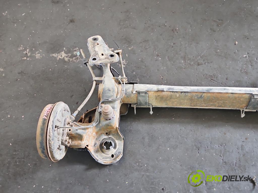 Peugeot 208 I 2012-2019 1.2 Pure Tech 82 hp manual 60 kW 1199 cm3 5- zadní výztuha  (Výztuhy zadní)