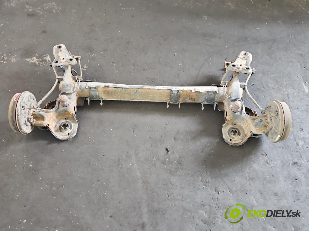 Peugeot 208 I 2012-2019 1.2 Pure Tech 82 hp manual 60 kW 1199 cm3 5- zadní výztuha  (Výztuhy zadní)