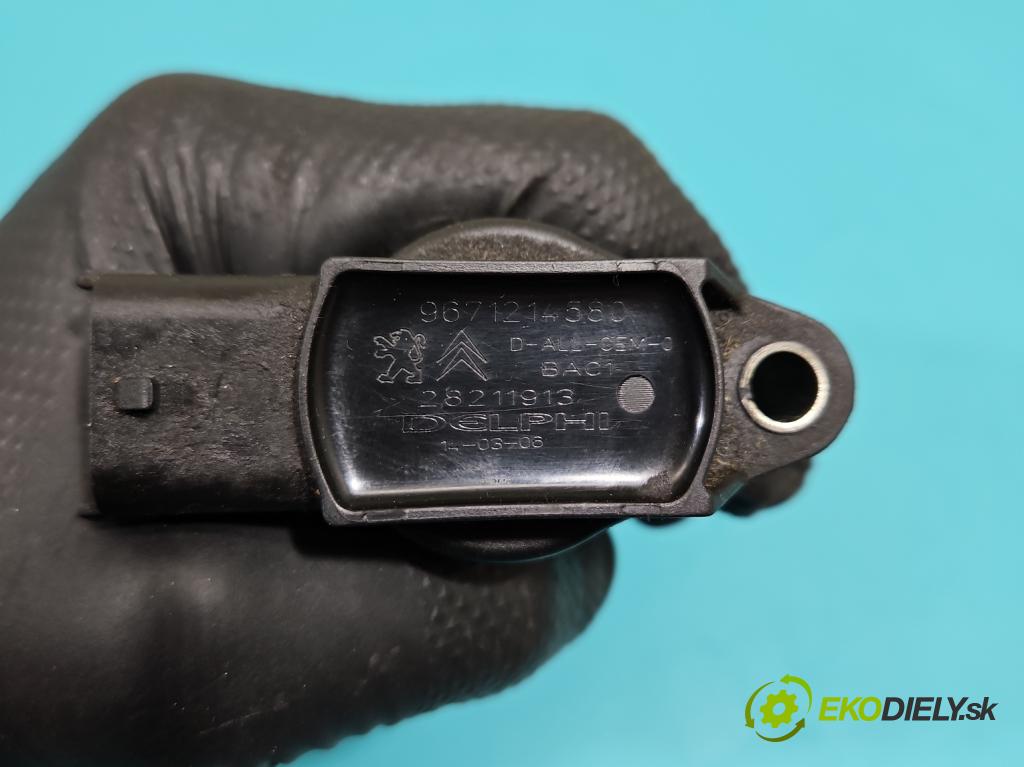 Peugeot 208 I 2012-2019 1.2 Pure Tech: 82 HP manual 60 kW 1199 cm3 5- cievka zapaľovacia 9671214580 (Zapaľovacia cievka)