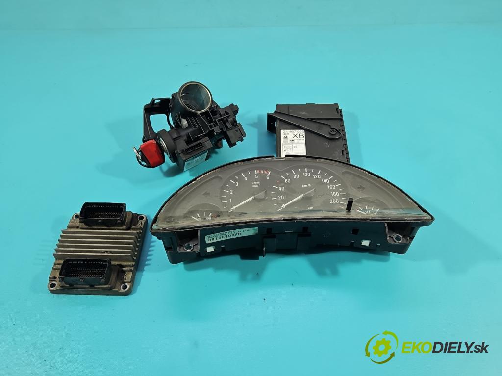 Opel Corsa C 2000-2006 1.7 dti 65 HP manual 48 kW 1686 cm3 3- riadiaca jednotka motora 09389429